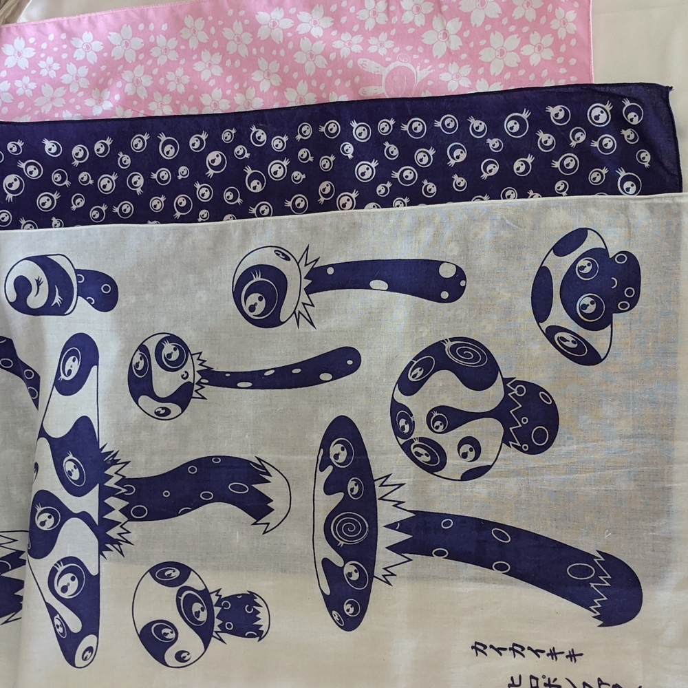 Takashi Murakami scarves